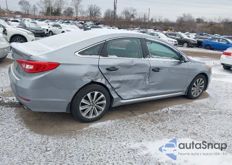 2016 Hyundai Sonata Sport z USA, uszkodzony, nr VIN 5NPE34AF4GH295463